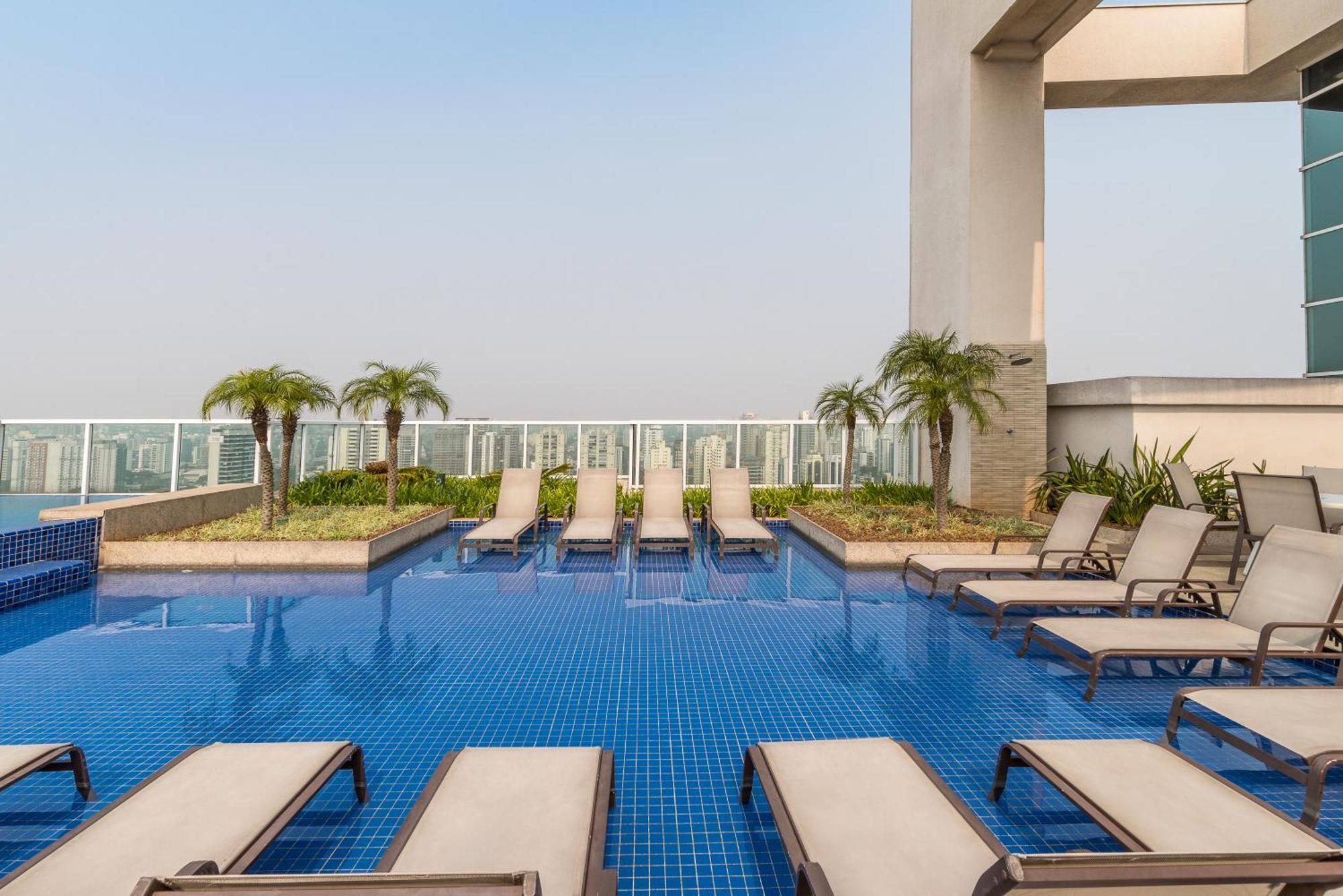 Estilo, Conforto E Vista Panoramica Ideal Para Trabalho Ou Lazer Sao Paulo Dış mekan fotoğraf